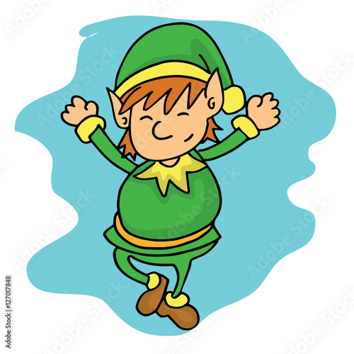 Christmas elves Santa little helpers