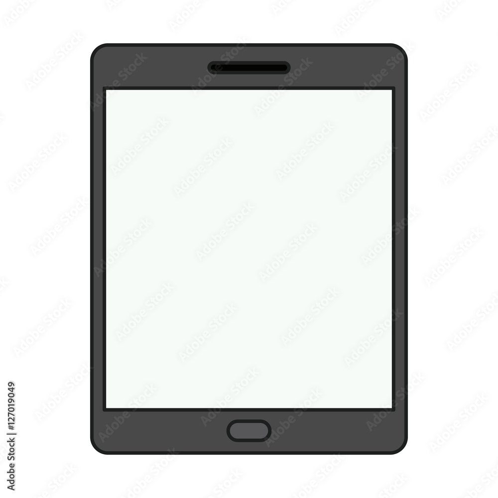 Tablet icon. Device gadget technology theme. Isolated design. Vector illustration Tablet icon. Device gadget technology theme. Isolated design. Vector illustration
