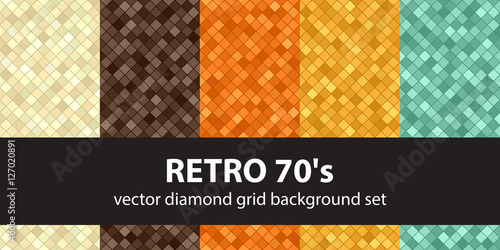 Diamond pattern set 