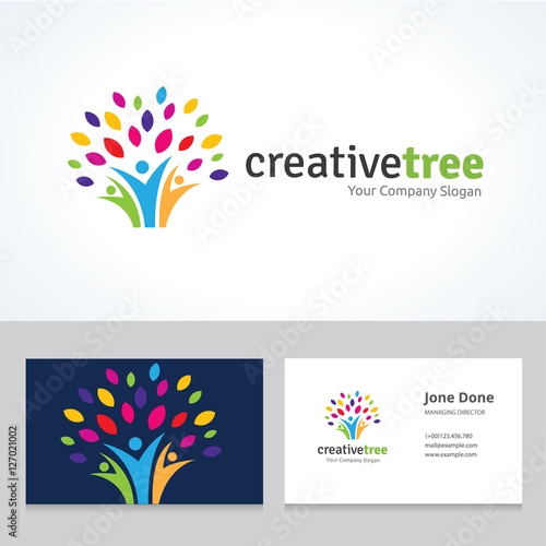 People Life logo, people logo, Creative logo design template.