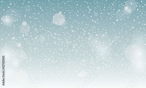 vector background with snowflakes