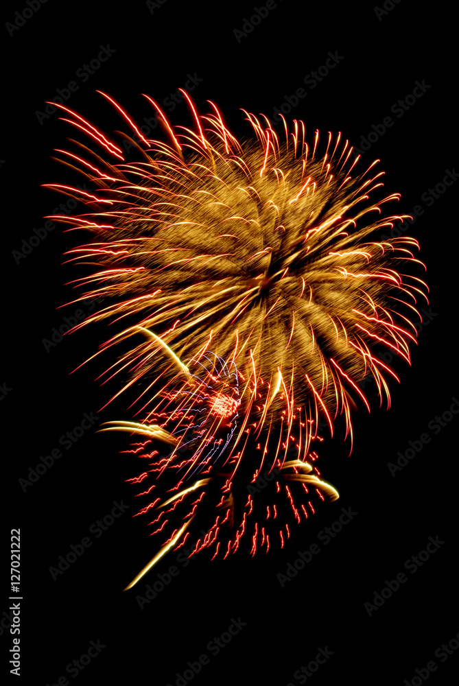 Magical Fireworks background vertical image Magical Fireworks background vertical image