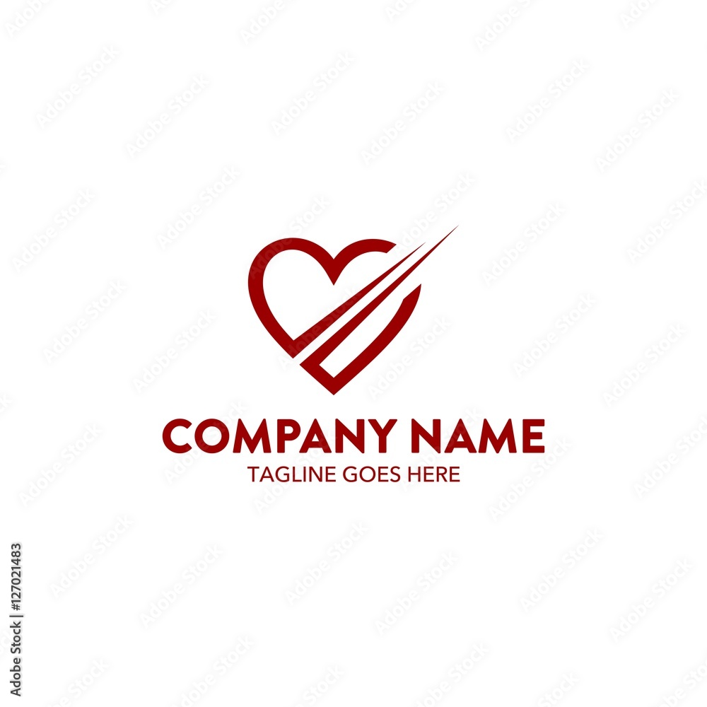 Dating Logo Template