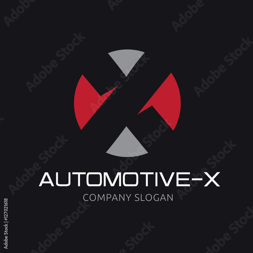 x letter  logo template, Sport and automotive logo template.
