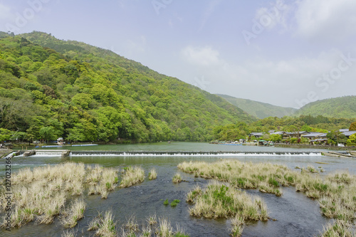 Beautiful nature landscape at Arashiyama
