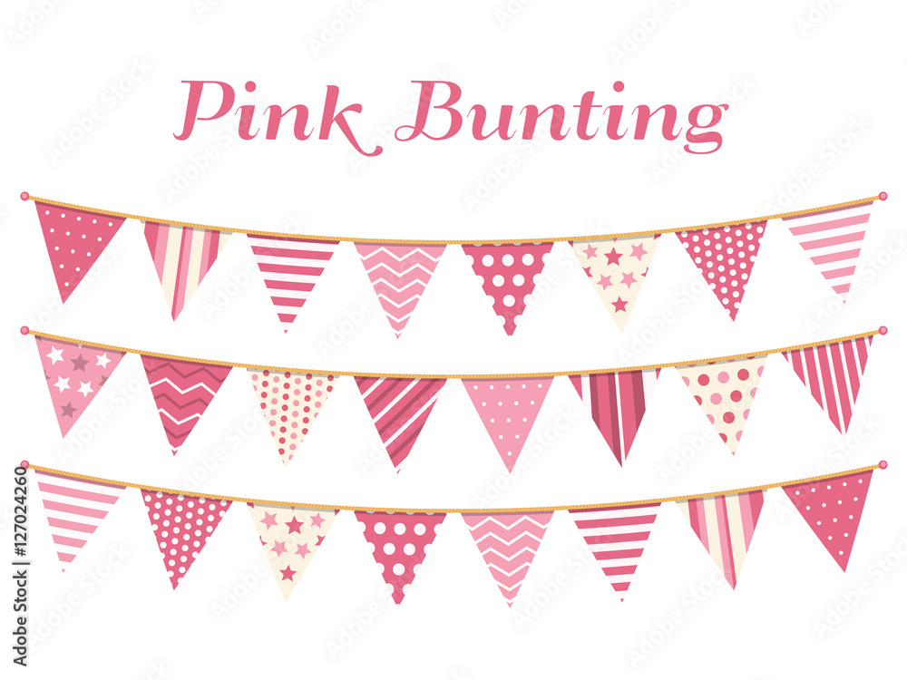Pink Bunting