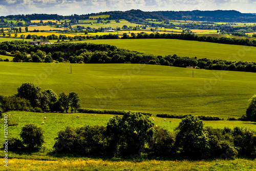 english agricultural countryside photo