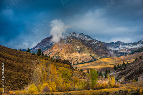 Boulder Mountains near Ketchum Idaho photo