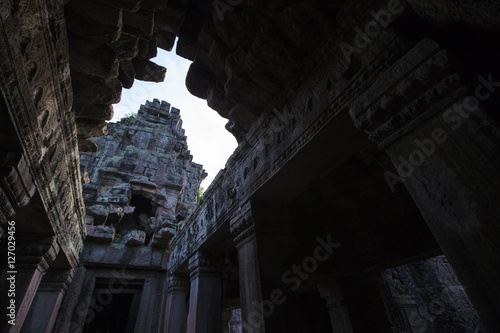 Walking in Angkor Wat  