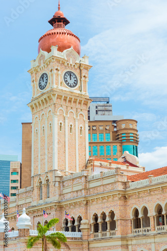 Merdeka Square in downtown Kuala Lumpur Malaysia