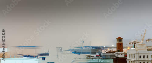 Overlooking the harbor in Port Elizabeth