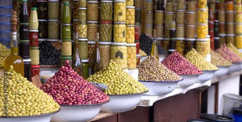 Olives in the Eastern markets