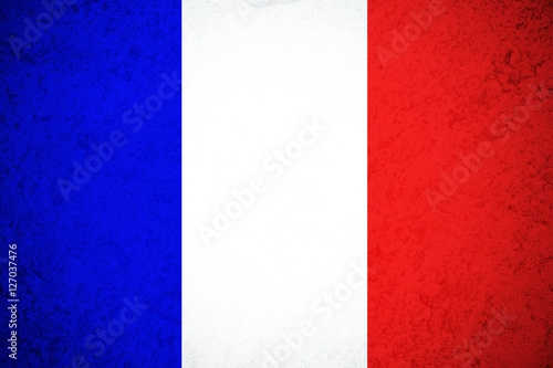 France flag ,3D France national flag illustration symbol.