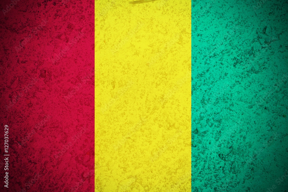 Guinea flag ,Guinea national flag illustration symbol. Guinea flag ,Guinea national flag illustration symbol.