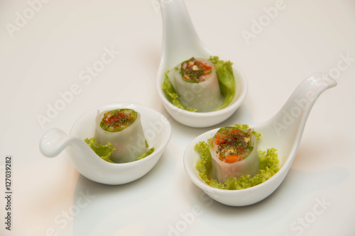  Goi Cuon Chay Vietnamese vegetable rolls