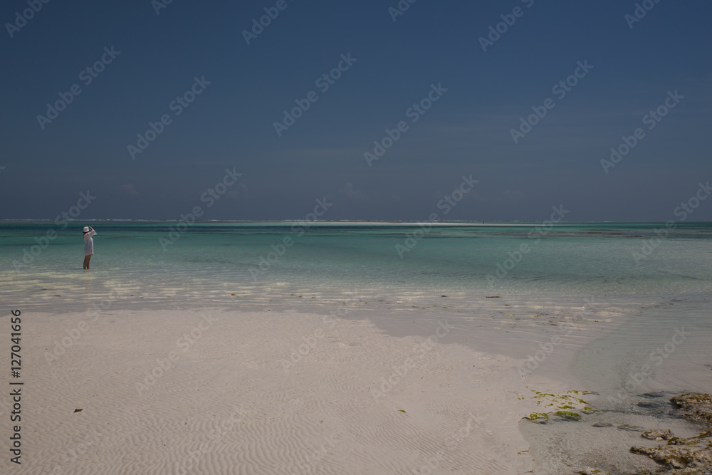 Obraz premium Michamwi Bay Zanzibar, Tanzania.