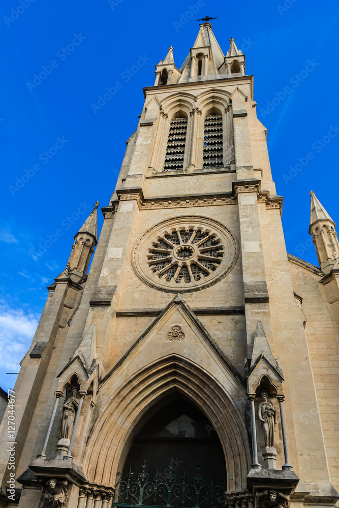 Church of Saint Anne (1869) in Montpellier. France.