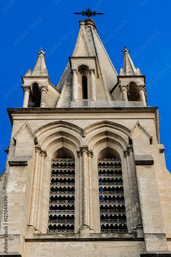 Fototapeta premium Church of Saint Anne (1869) in Montpellier. France.