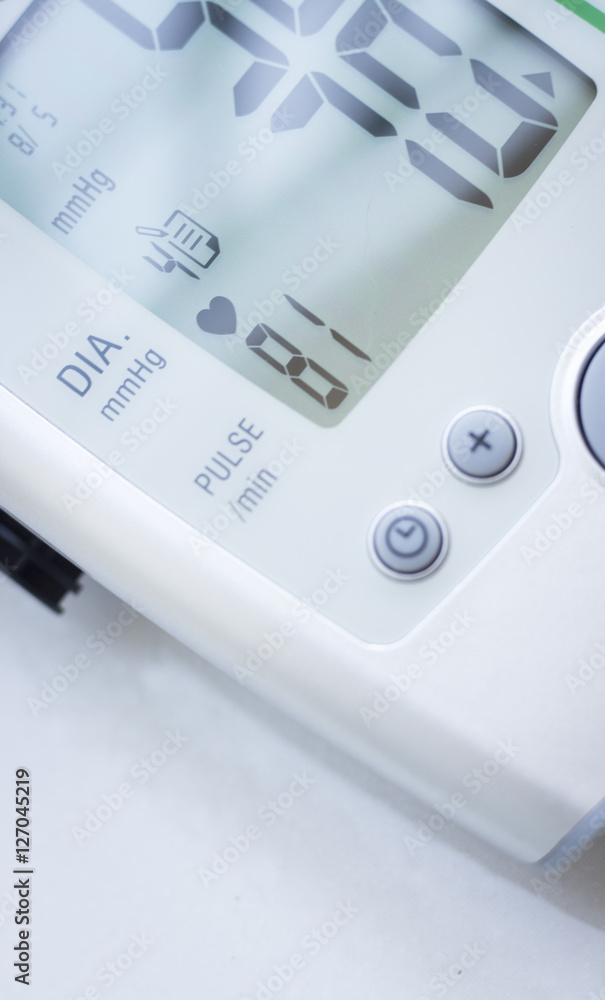 Blood pressur pulse rate meter Blood pressur pulse rate meter