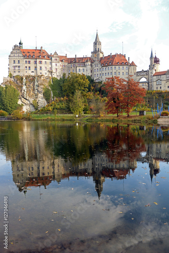 Donaupanorama Schloss Hohenzollern Sigmaringen