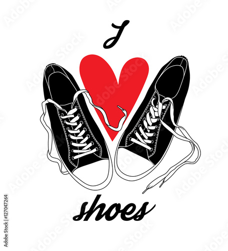 I love shoes poster