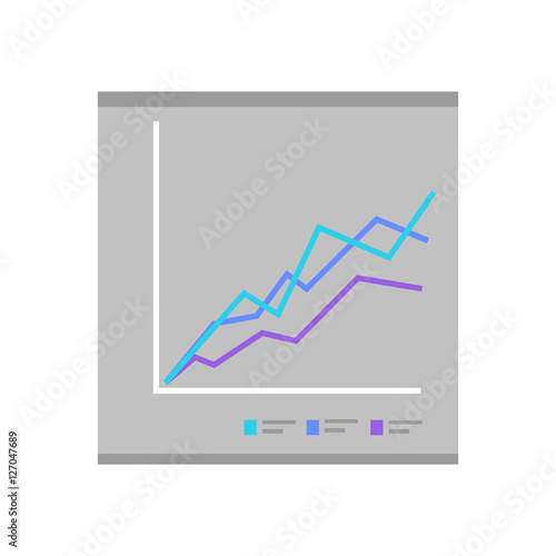 Color Diagram on Gray Background