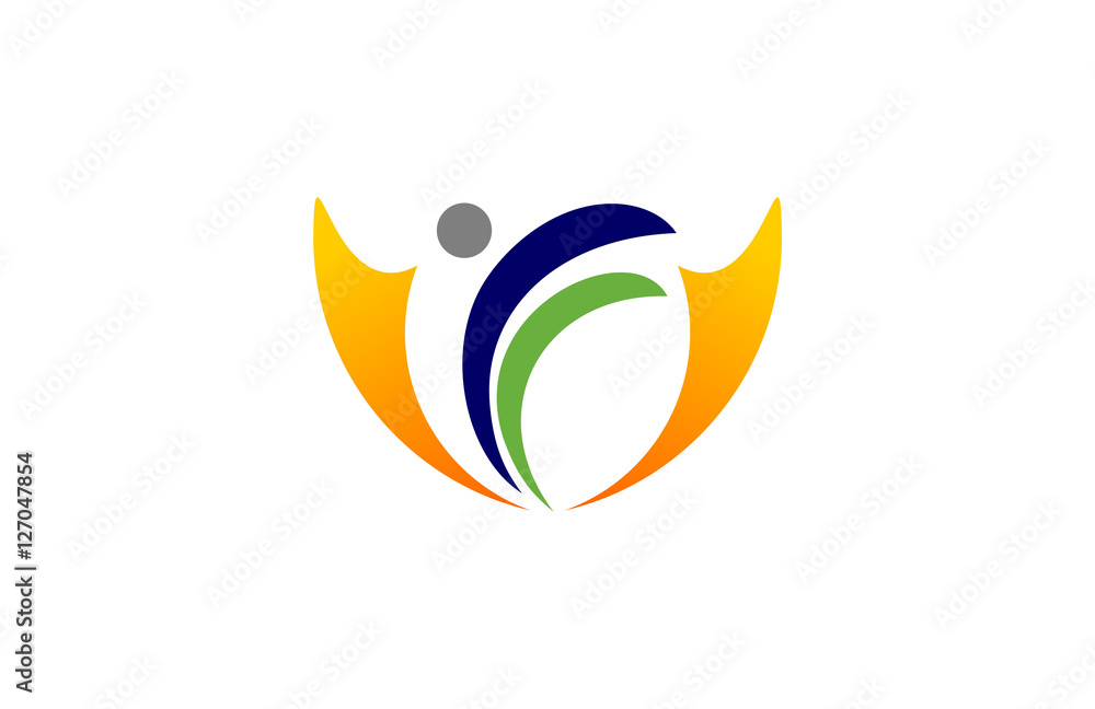 Obraz premium school academy logo