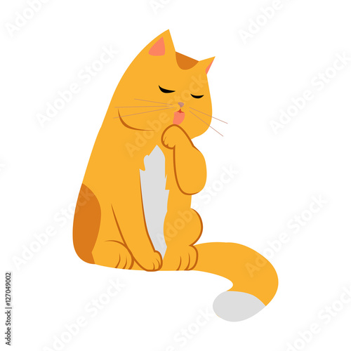 Cute Cartoon Cat