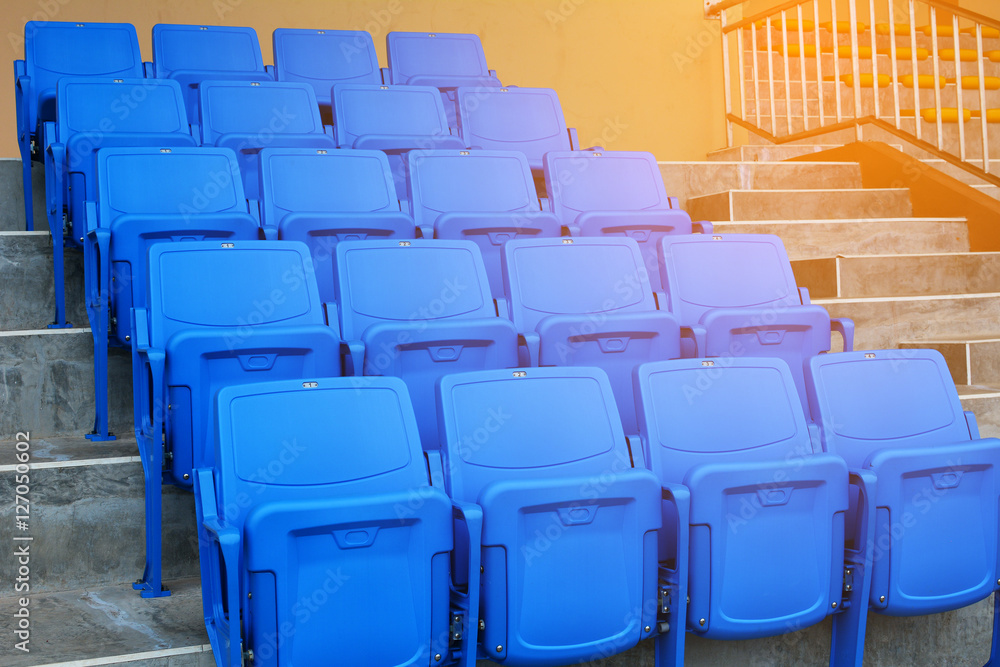 Naklejka premium Chair on stadium
