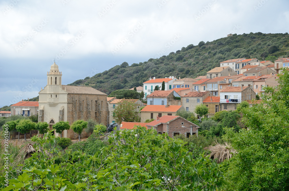 Corsican coastal village Cargese