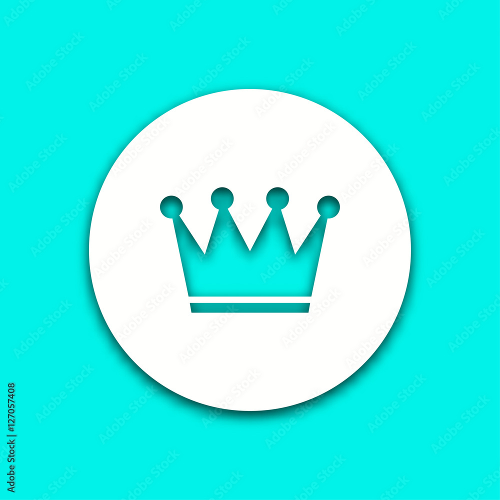 Crown - vector icon. Crown - vector icon.