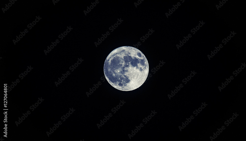 Fototapeta premium niebieski księżyc