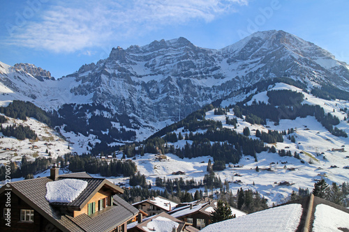 alpen adelboden schweiz 