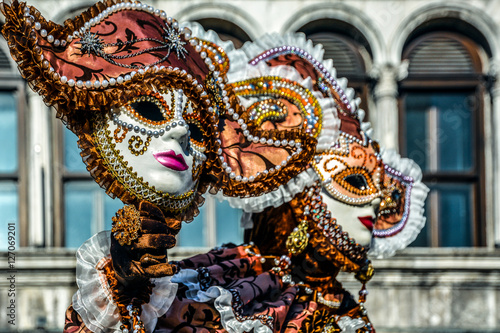 Foto Maschera veneziana al Carnevale di Venezia