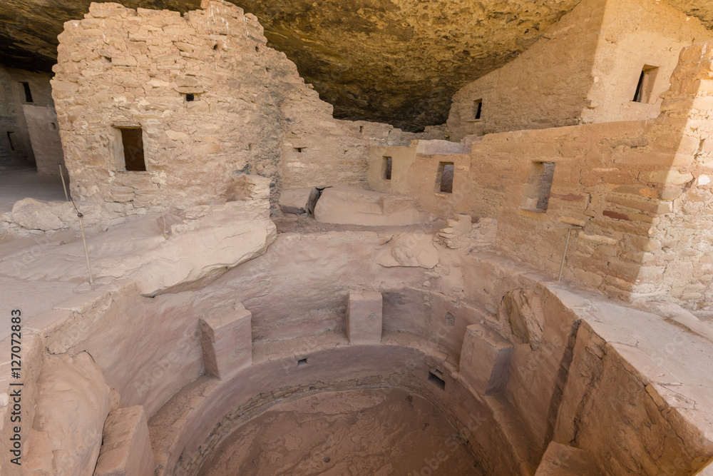 Spruce Tree House Ruins Mesa Verde National Park Colordao