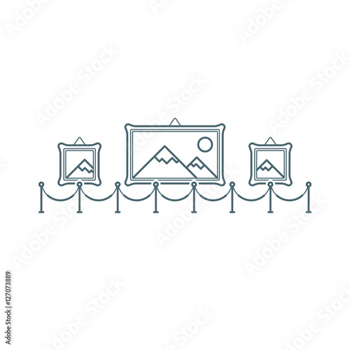 Gallery. Vector. Icon