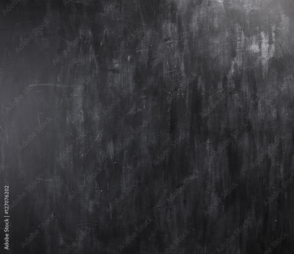 Fototapeta premium Blackboard / chalkboard texture. Empty blank black chalkboard wi