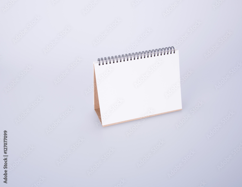 calendar or empty desk calendar on the background. calendar or empty desk calendar on the background.