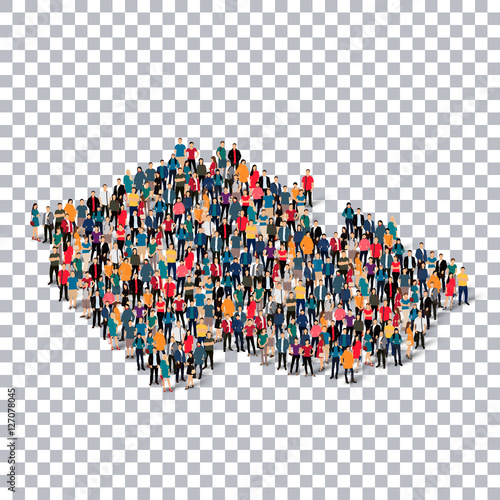 people map country Czech Republic vector