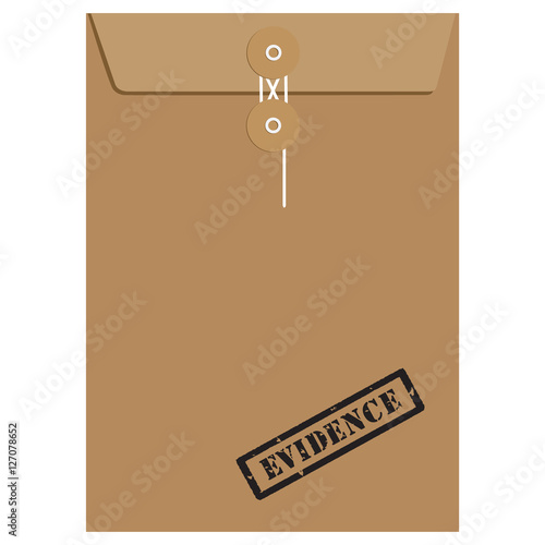 Envelope stamp evidence
