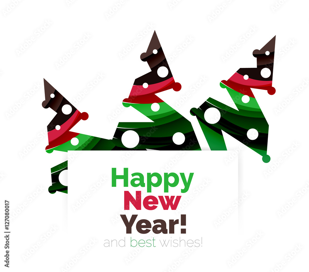 Christmas and New Year promotion banner design Christmas and New Year promotion banner design