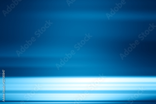 Horizontal blue motion background