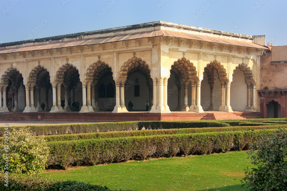 Diwan-i-Am - Hall of Public Audience in Agra Fort, Uttar Pradesh