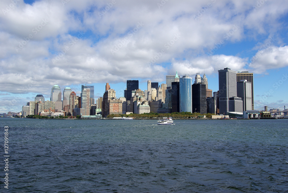 Naklejka premium Manhattan, New York