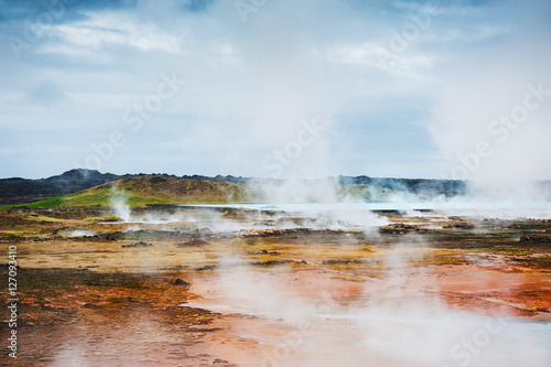 Gunnuhver geothermal area in Iceland © smallredgirl
