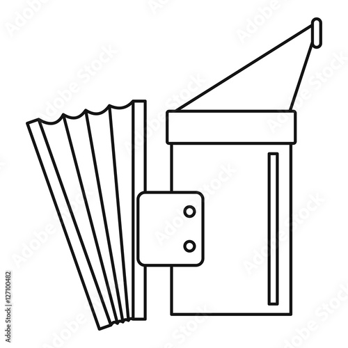 Fumigation icon. Outline illustration of fumigation vector icon for web