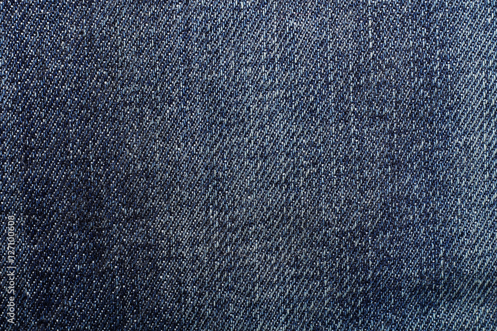 Texture of blue denim Texture of blue denim