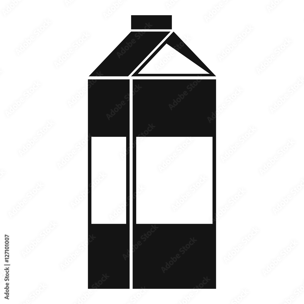 Milk icon. Simple illustration of milk vector icon for web Milk icon. Simple illustration of milk vector icon for web