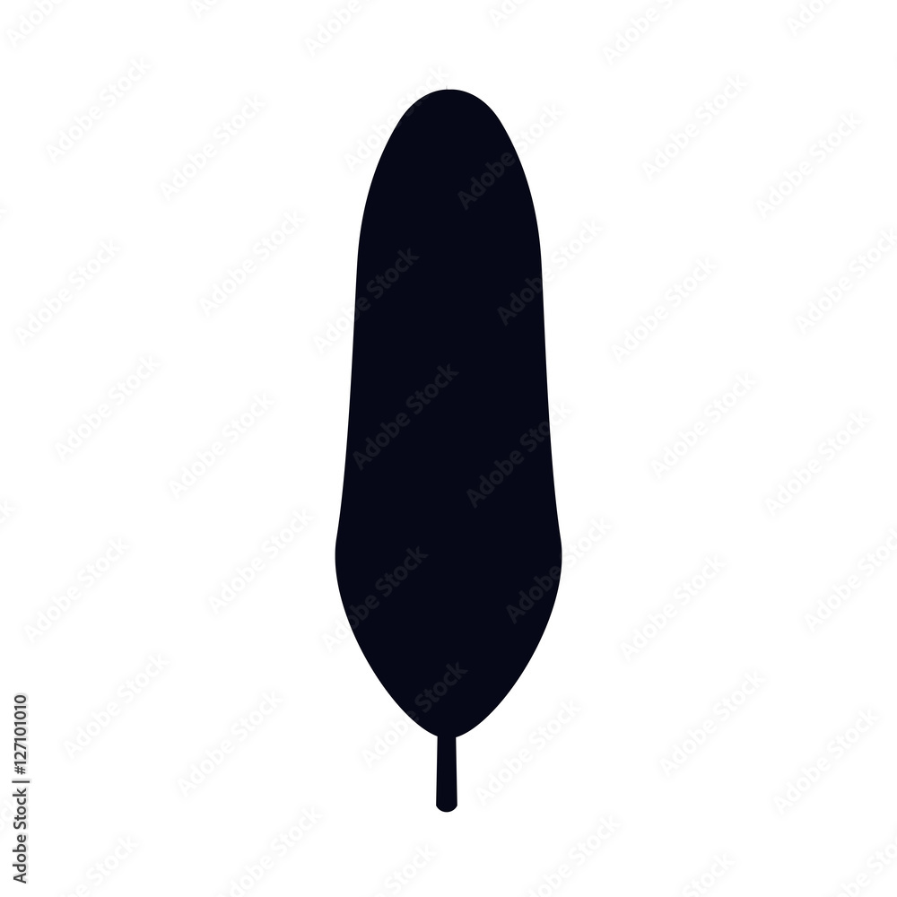 Feather plume icon. Bohemic boho rustic decoration nature and vintage theme. Isolated design. Vector illustration Feather plume icon. Bohemic boho rustic decoration nature and vintage theme. Isolated design. Vector illustration