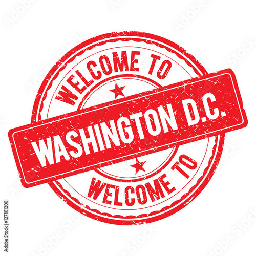 Welcome to WASHINGTON D.C. Stamp.